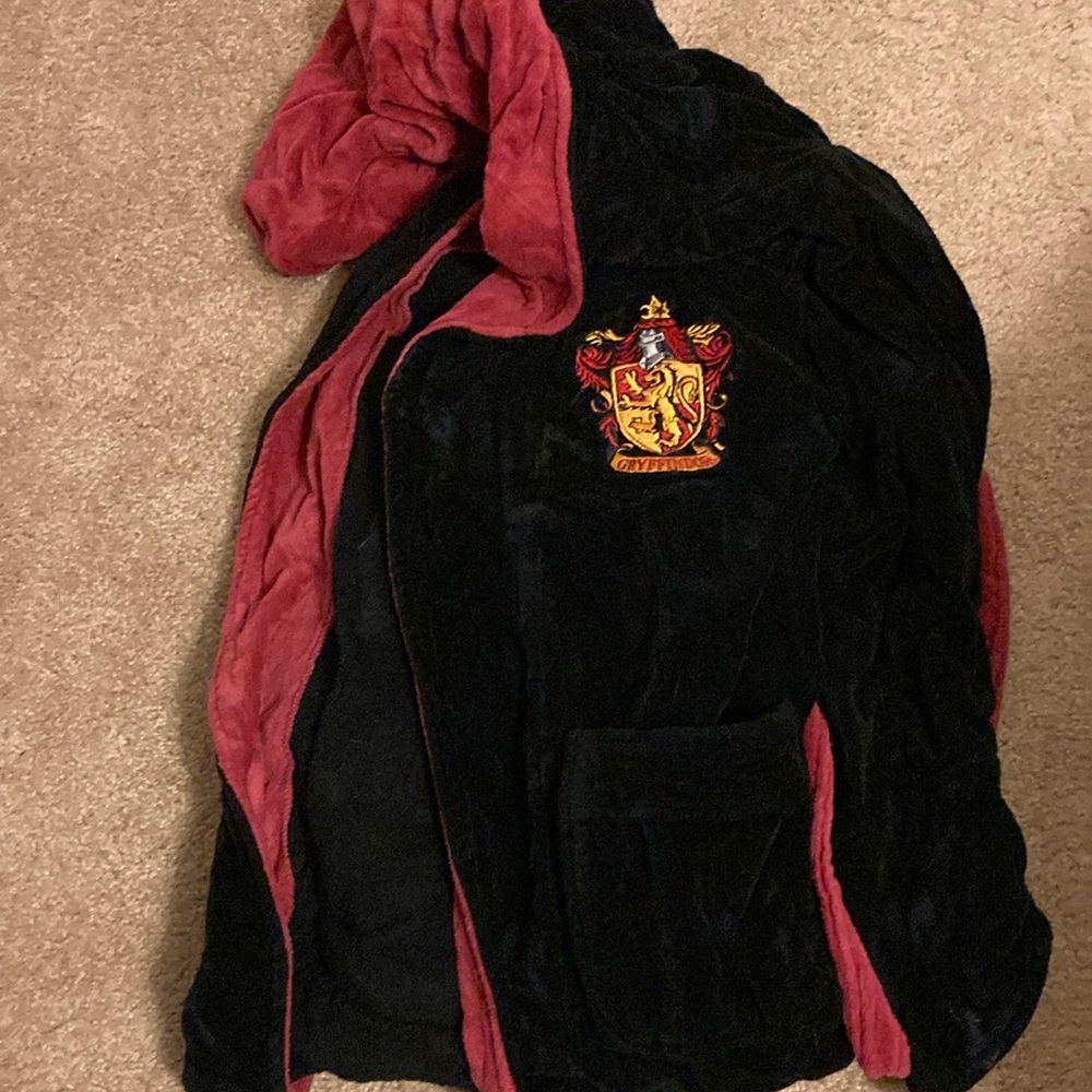 Harry Potter Gryffindor Hooded Bath Robe